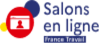 Logo France Travail, Salons en ligne
